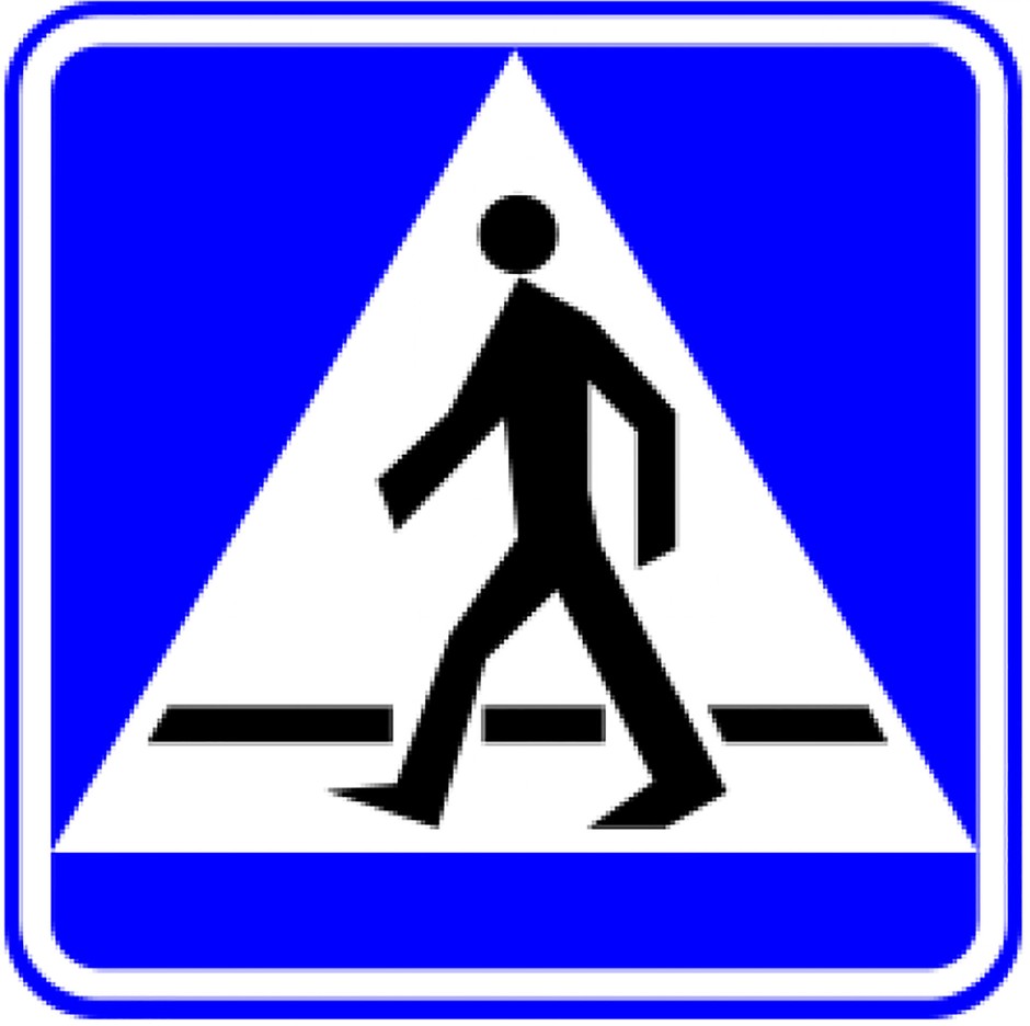 Znak D-6 "przejście dla pieszych"
