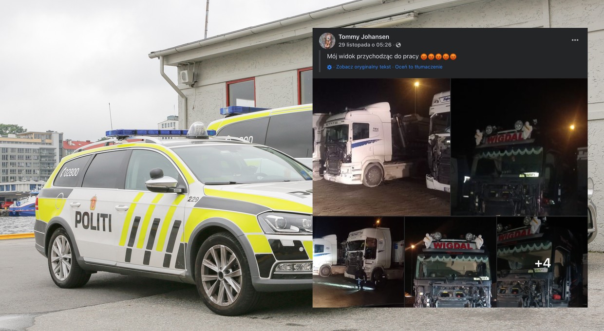 Monitoring okazał się bezużyteczny. W 20 minut rozkradli cztery ciężarówki