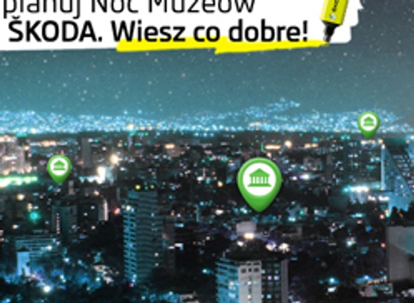Škoda pomaga zaplanować Noc Muzeów 19/20 maja