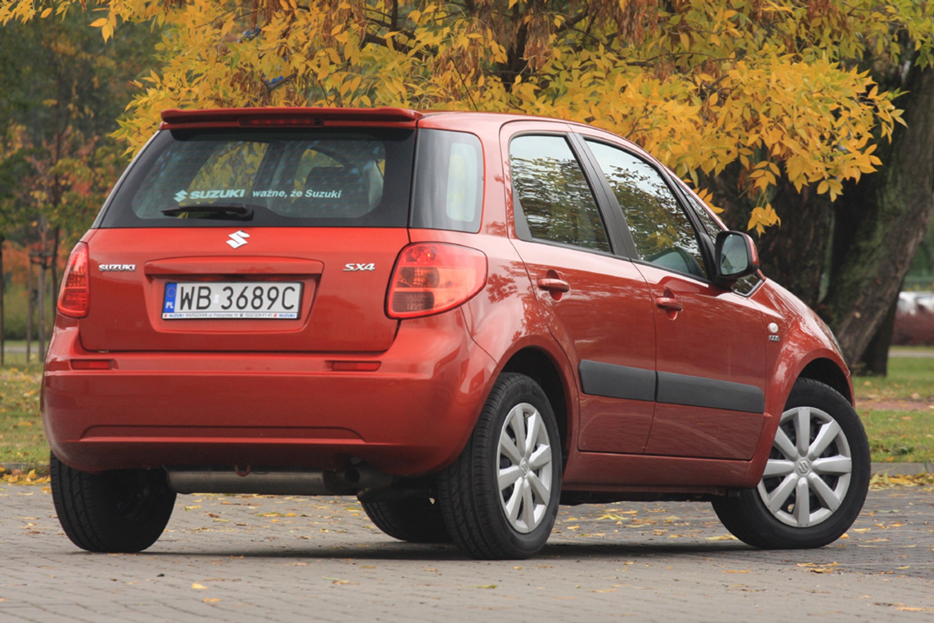 Suzuki SX4 1.6 - Nie za duża niby-terenówka