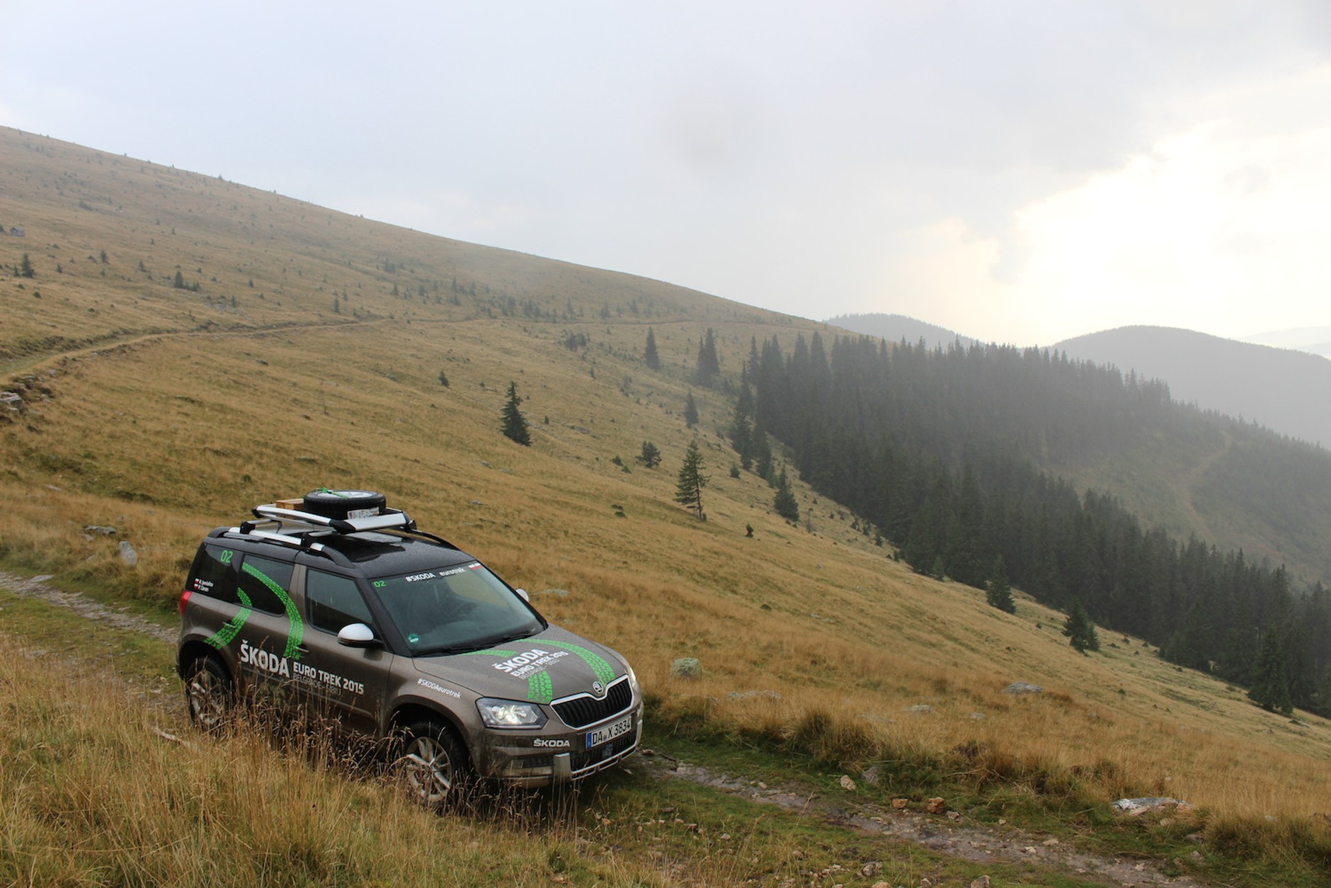 Skodą Yeti w Karpatach dla zuchwałych