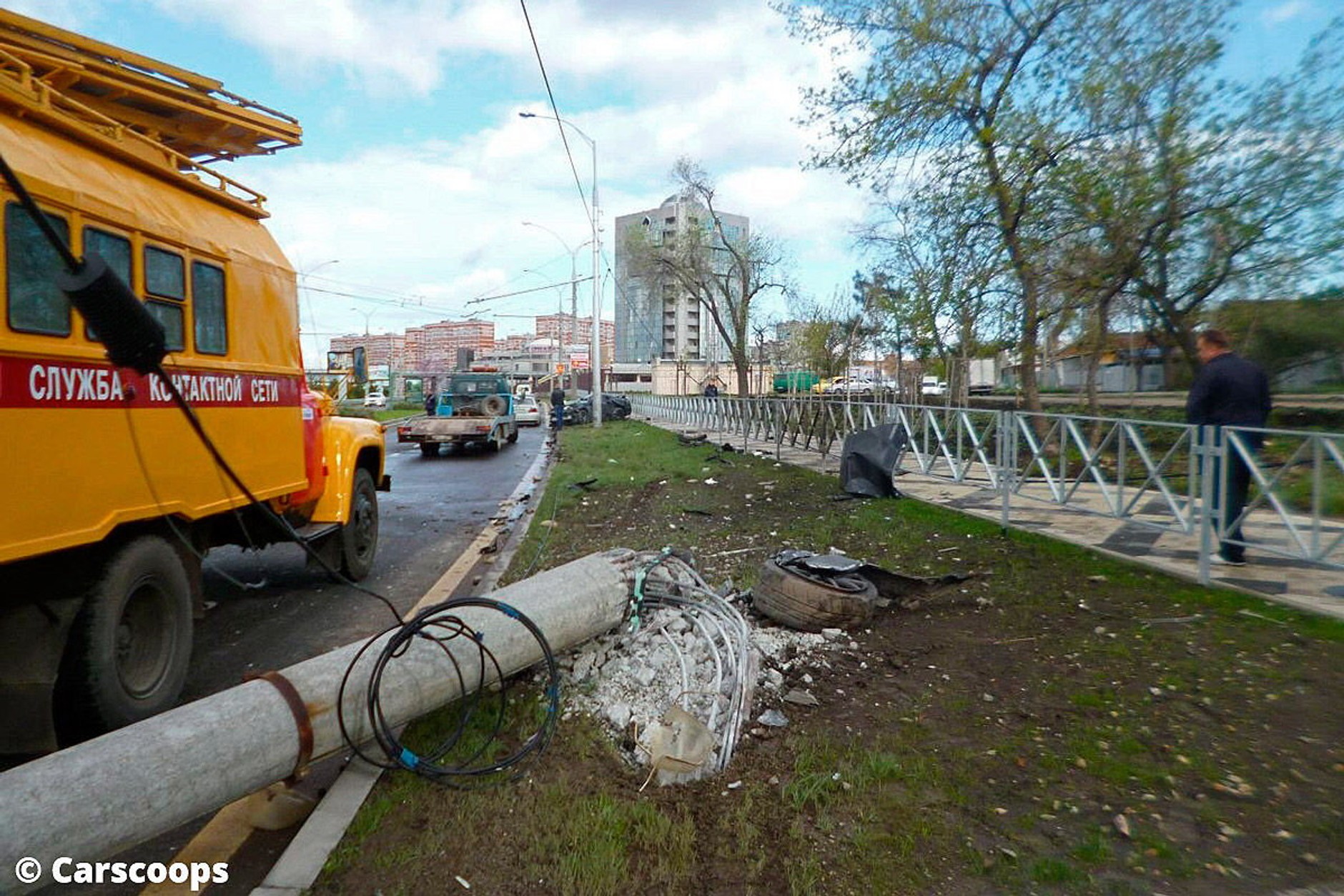 Spektakularny wypadek