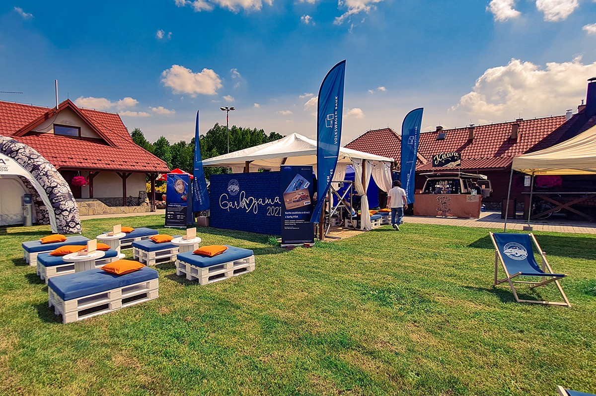 Na stoisku Volkswagen Banku przygotowano wiele atrakcji dla gości Garbojamy 2021