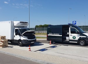 Wiózł puste łubianki. Nawet bez nich ważył znacznie więcej, niż pozwalały przepisy