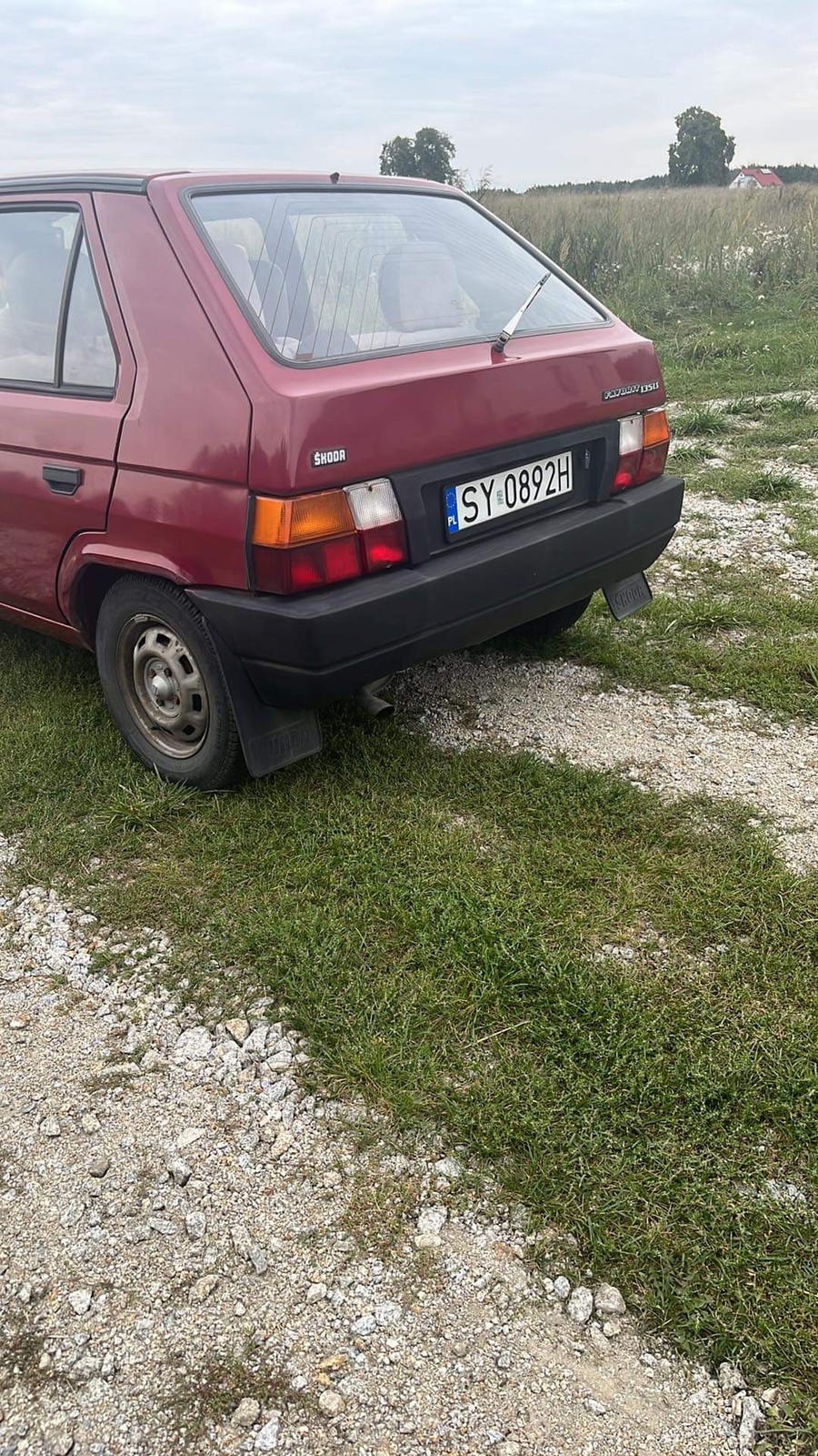 Skoda Favorit w dniu zakupu
