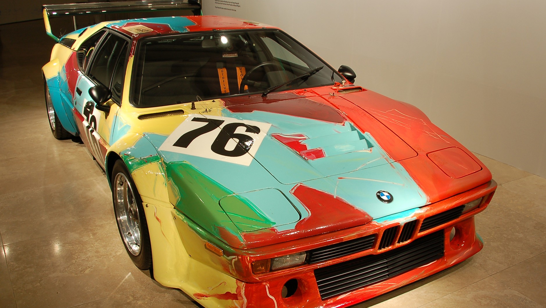 BMW M1 z malowanie Andy'ego Warhola