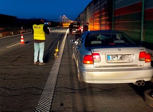 Zmieniał przebite koło na ekspresówce. Do domu już nie wrócił