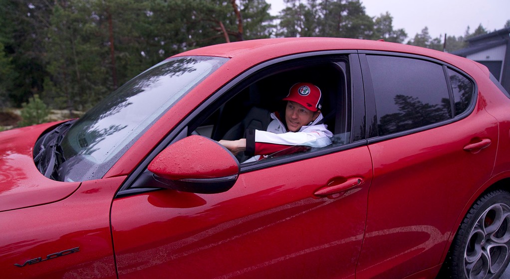 Kimi Räikkönen wybrał Alfę Romeo Stelvio