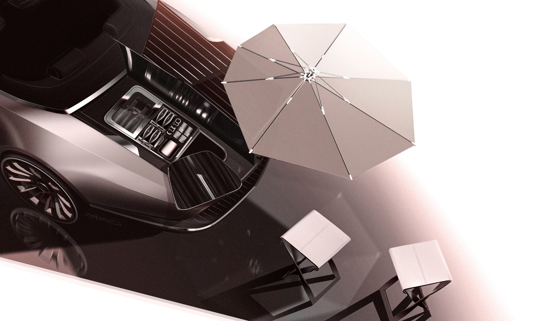 Drugi z serii zaledwie trzech Rolls-Royce'ów Boat Tail