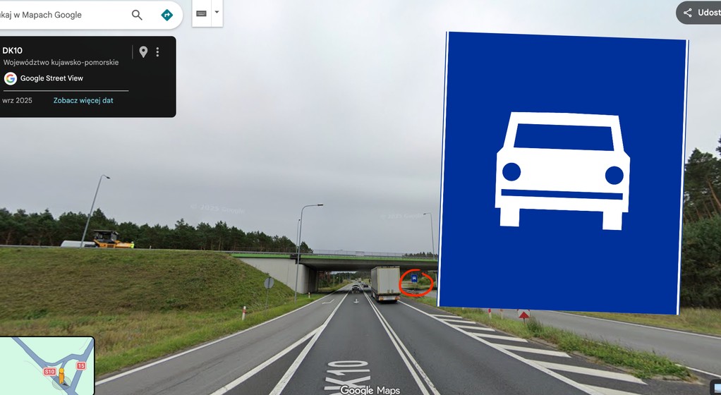 Droga ekspresowa jednojezdniowa