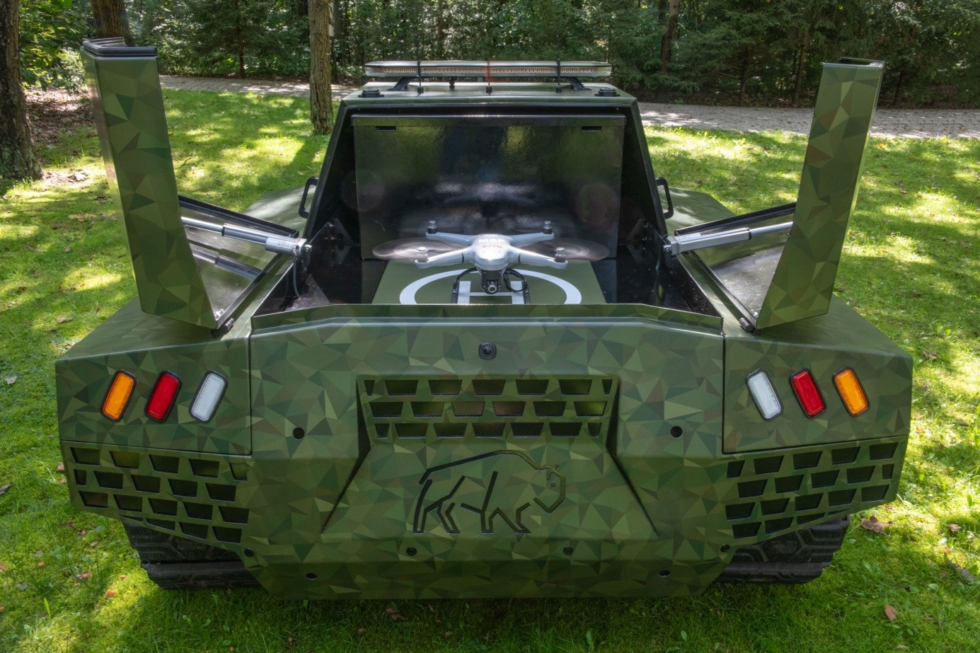 Autonomiczny pojazd dla służb Bizon