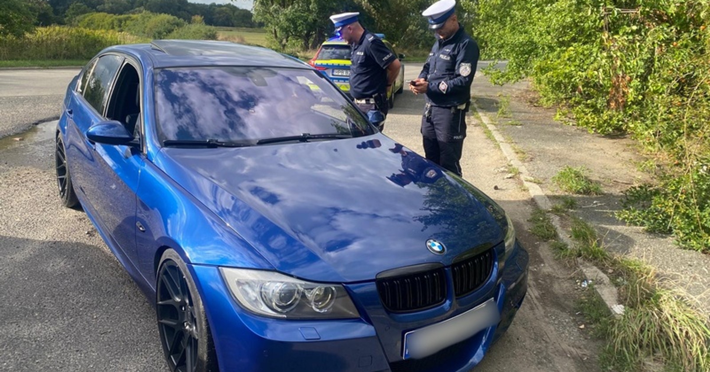 Policja zatrzymywała uczestników zlotu jeszcze przed dojazdem na miejsce