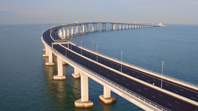 Chiński most Hong Kong - Zhuhai - Macao Bridge (HZMB)