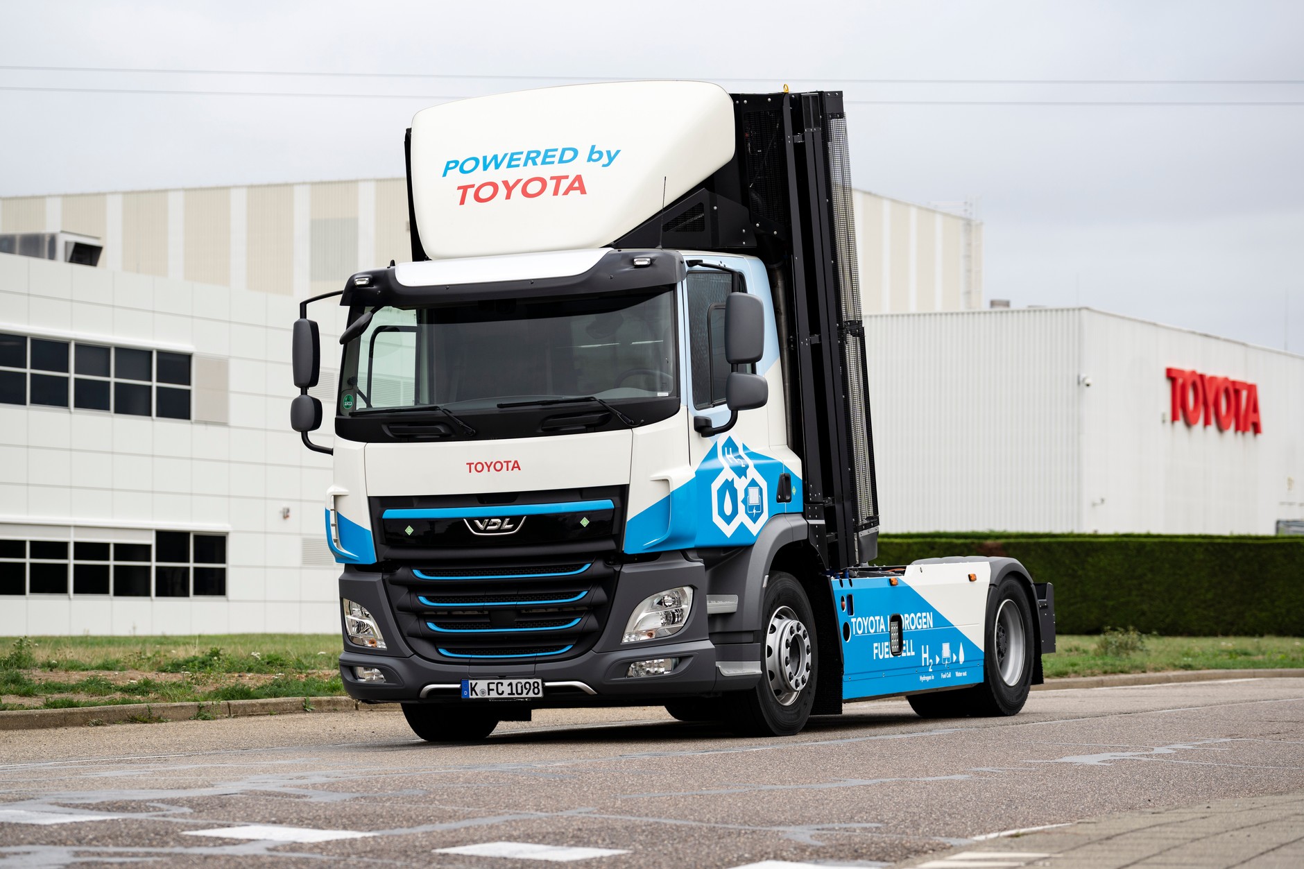 Wodorowa ciężarówka Toyoty i VDL marki DAF