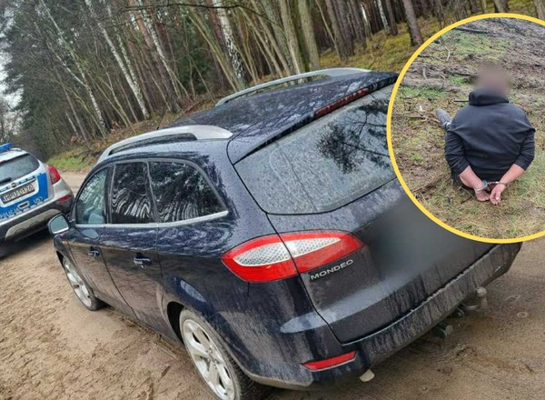Nie chciał zatrzymać się do kontroli i zaczął uciekać. Wiózł 6-letnie dziecko