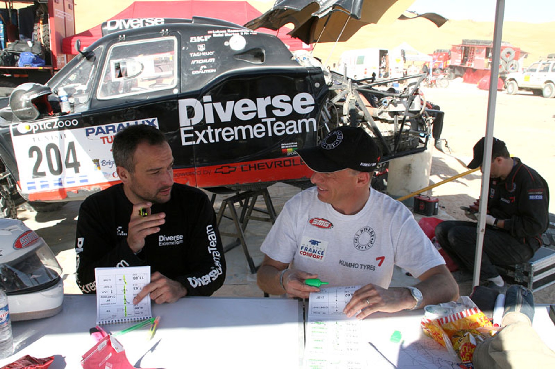 Rajd Tunezji 2008: zbliża się start piaszczystego maraton