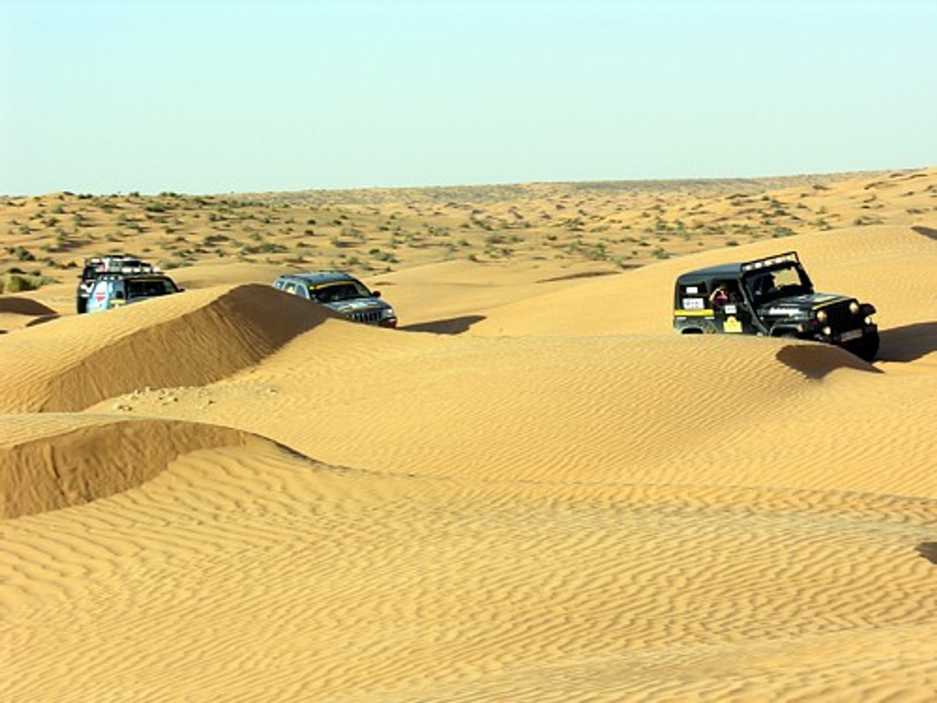 Mistrz 4x4 na piaskach Sahary