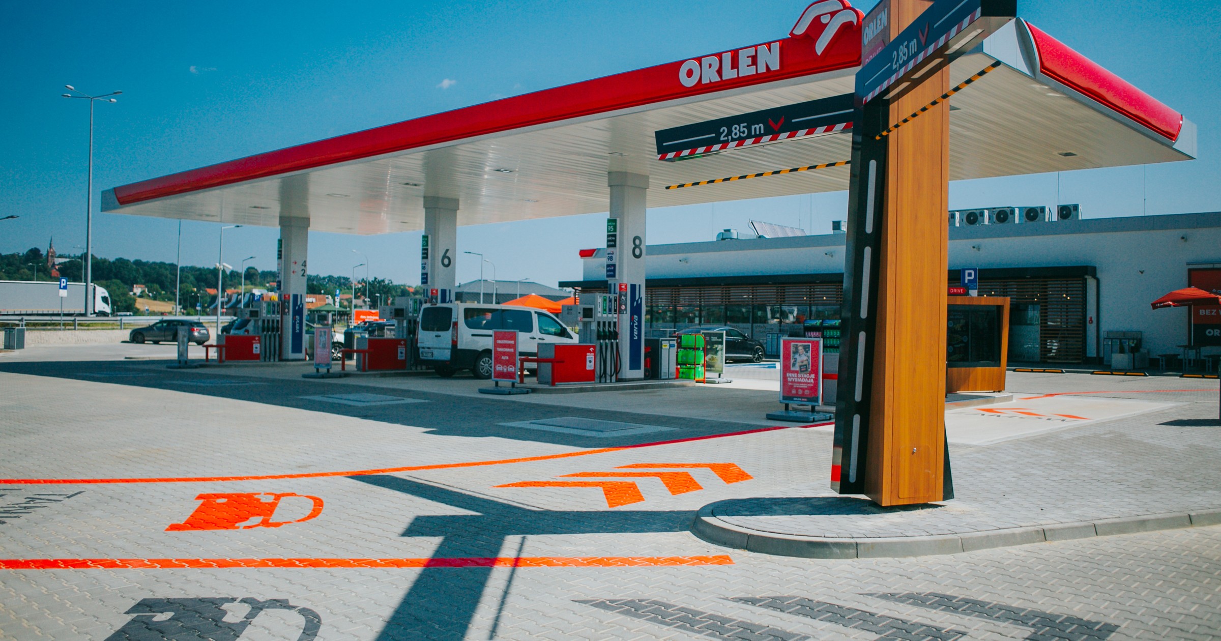 Stacja Orlen Wisznia z punktem obsługi drive-through