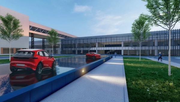 Fabryka Izery — tak EMP wizualizowało swoje wcześniejsze plany. Izery nie będzie, ale fabryka ma powstać. Zupełnie inna niż ta z wizualizacji