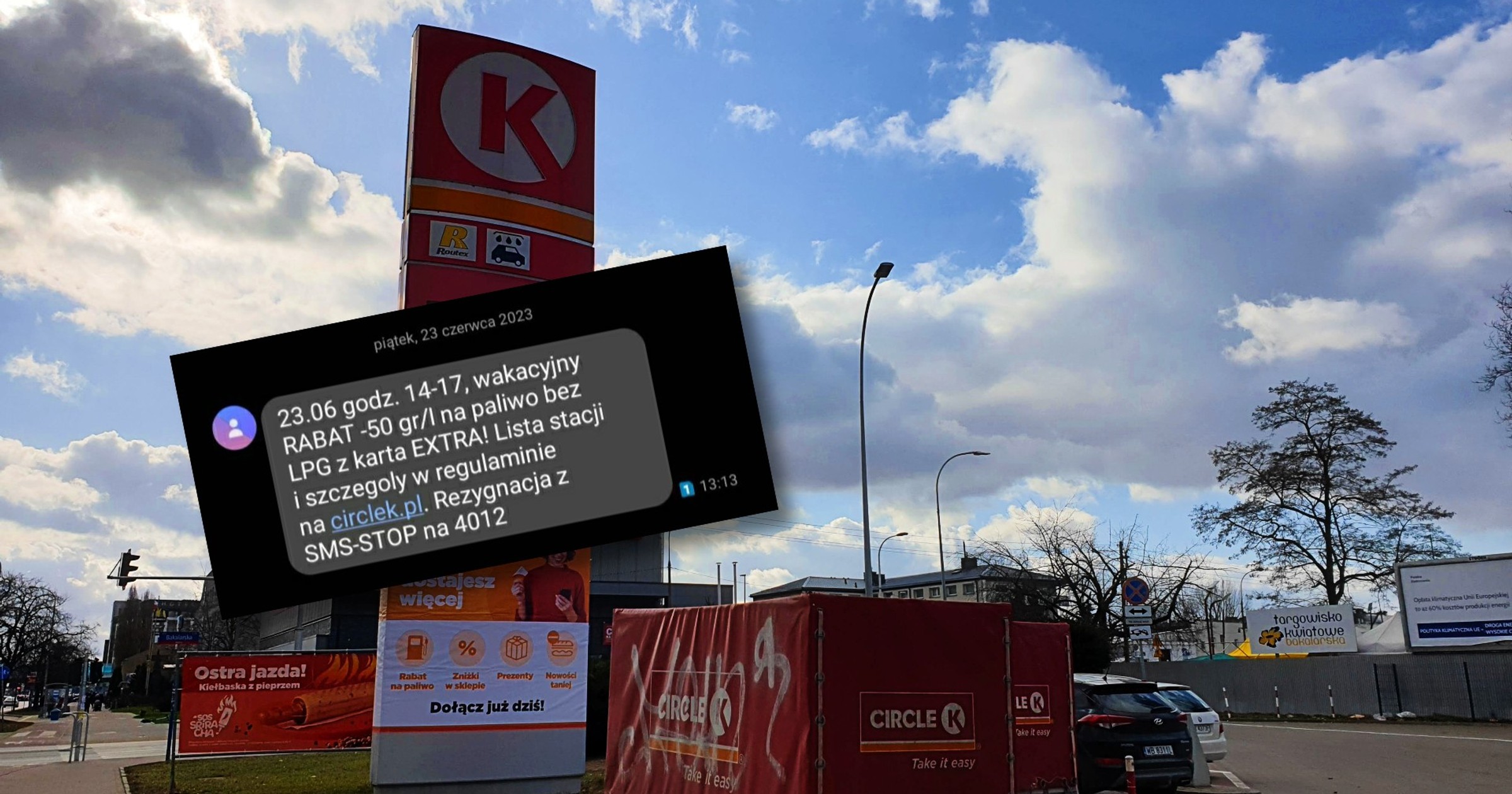 Circle K SMS Promocja