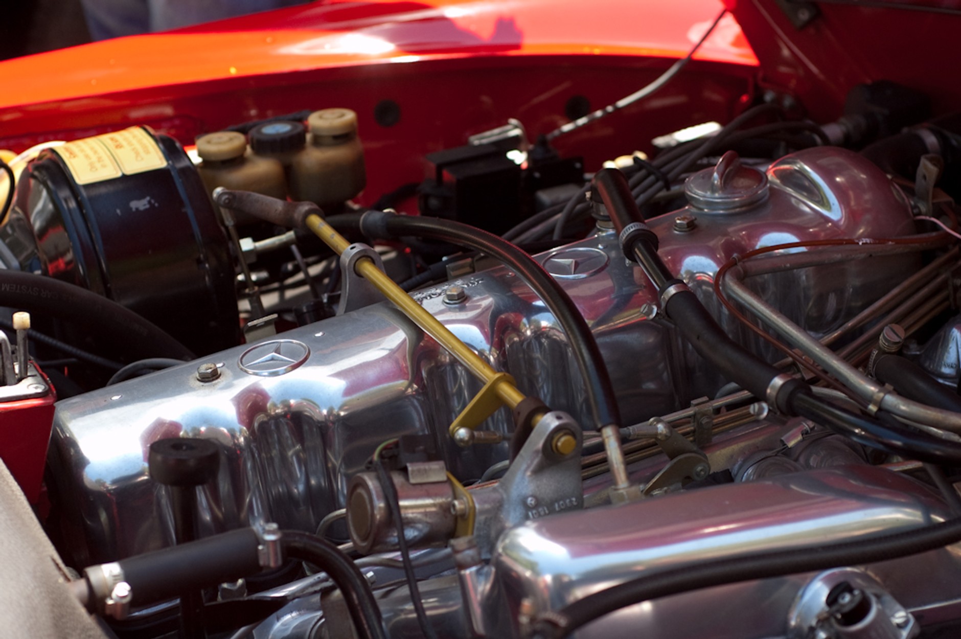 Klasyczne Mercedesy w Wilanowie