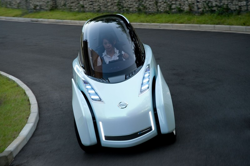 Nissan Land Glider – samochodowy motocykl