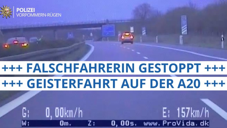 Polka pędziła niemiecką autostradą pod prąd. Zatrzymała ją kolczatka