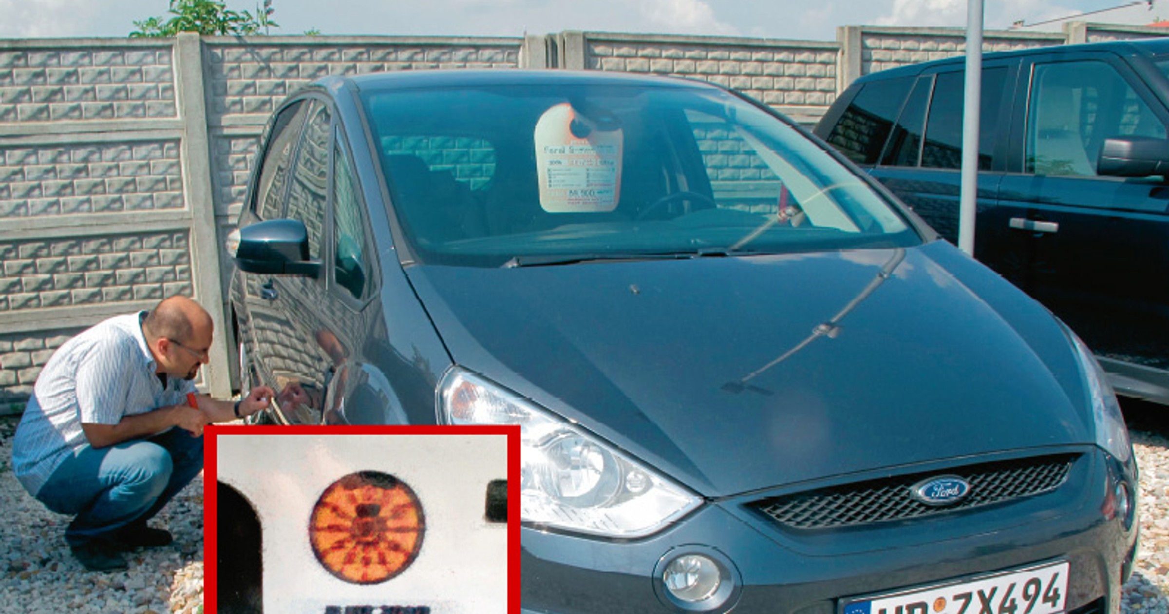 Uważaj na lewe tablice rejestracyjne