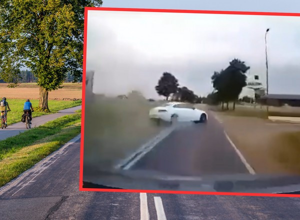 Need for Speed Działdowo. Szaleńczy wyścig skończył się źle [WIDEO]
