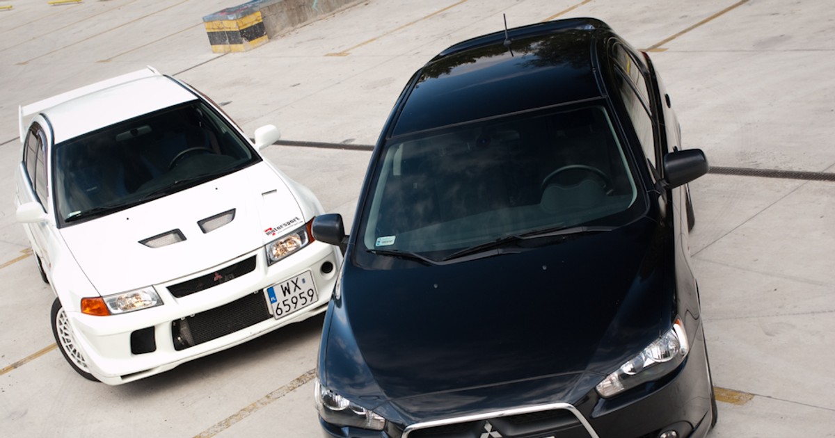 Mitsubishi Lancer Sportback vs Lancer EVO VI