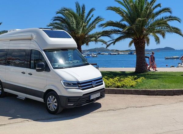 Podróż do Chorwacji kamperem Volkswagena