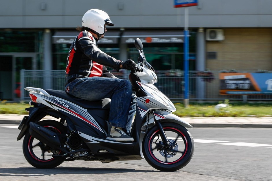 Suzuki Address 125 - cichy i zwrotny
