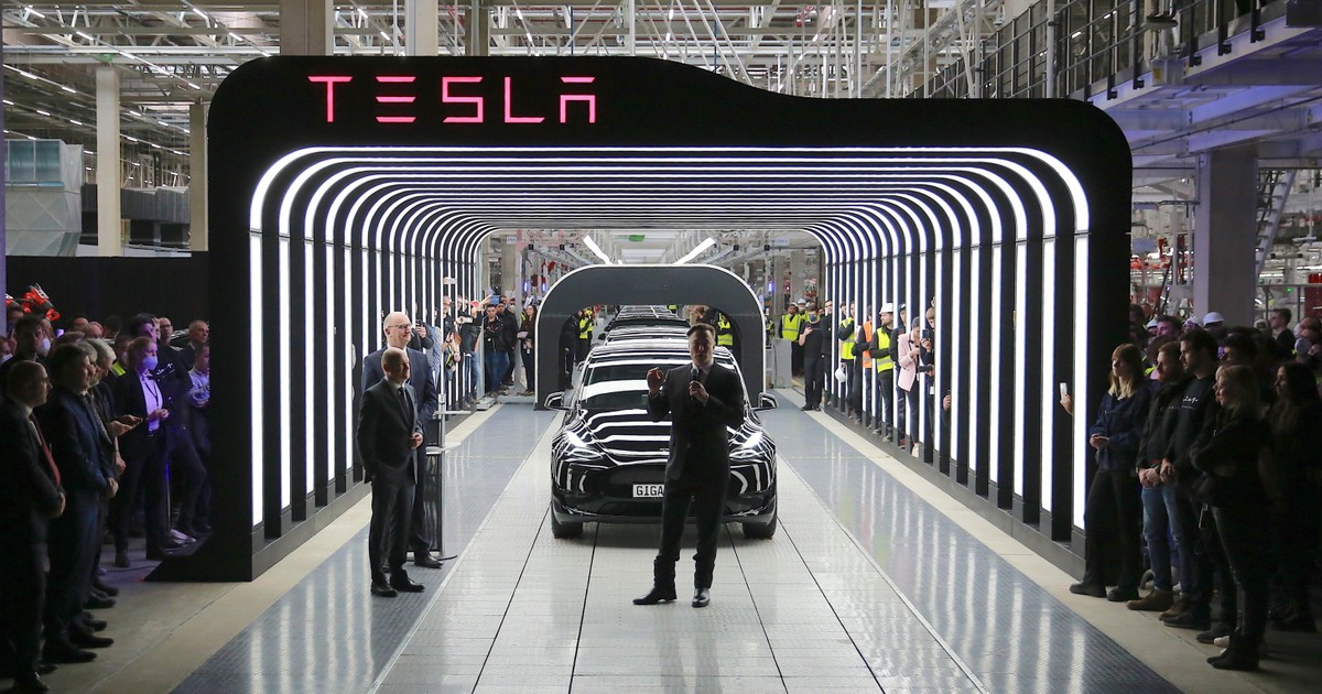 Otwarcie Gigafactory Berlin Tesli w Niemczech