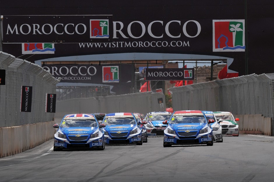 WTCC: 1-2-3, Chevroleta w Maroko gonisz Ty