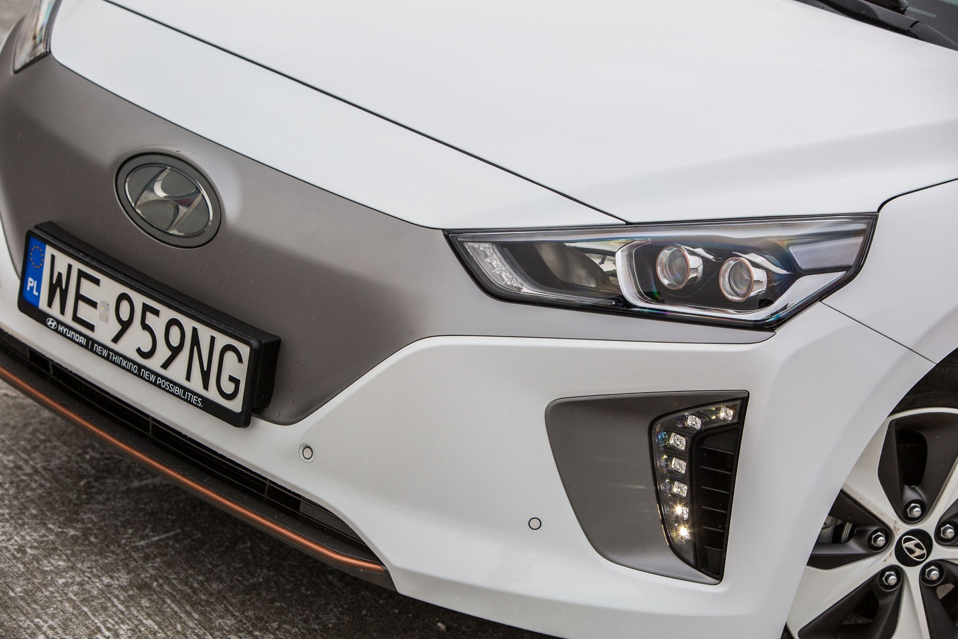 Hyundai Ioniq Electric - elektryk na mrozie