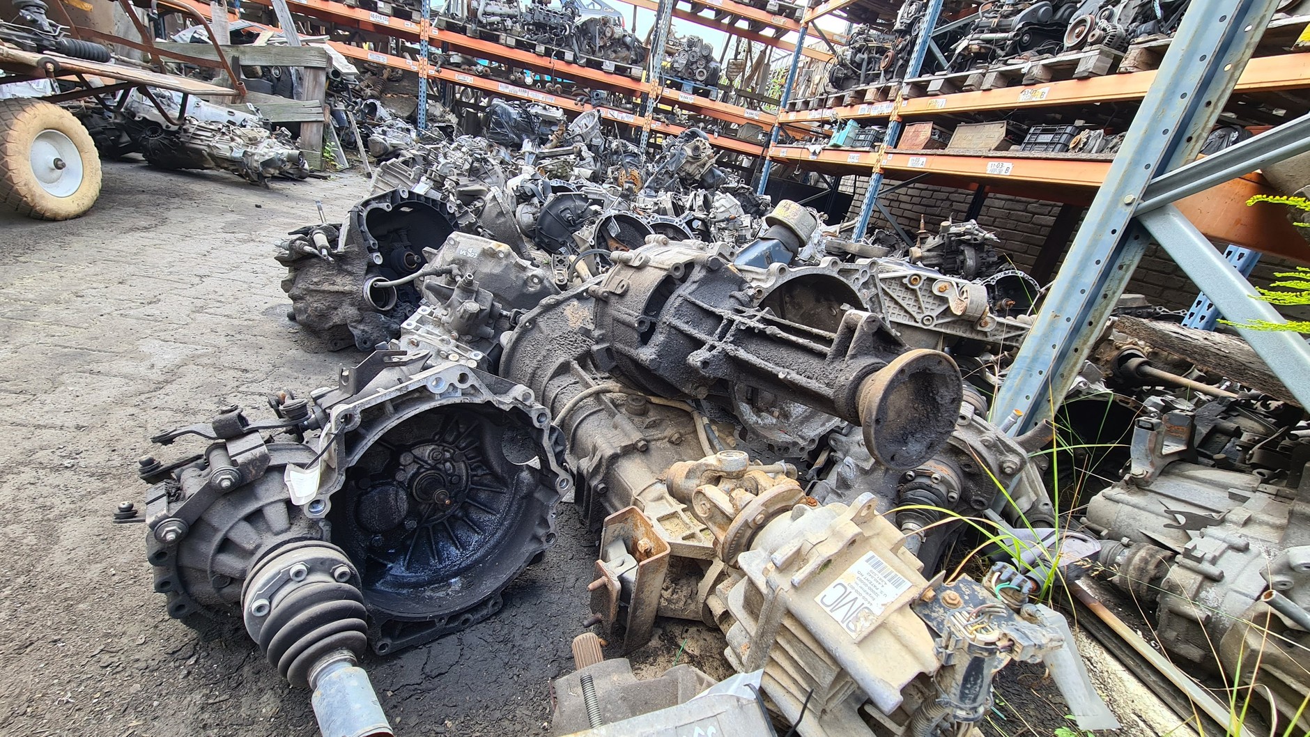 Części zamienne ze złomowiska