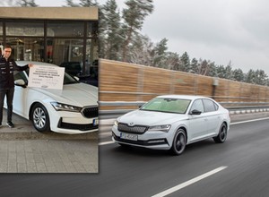 Przejechał Skodą 2873 km na jednym zbiorniku paliwa. Miko Marczyk (nieoficjalnie) pobił rekord Guinnessa