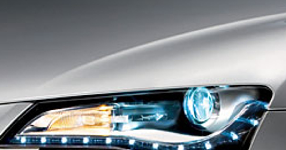 Audi R8 jako pierwsze otrzyma przednie lampy wyłącznie z diod