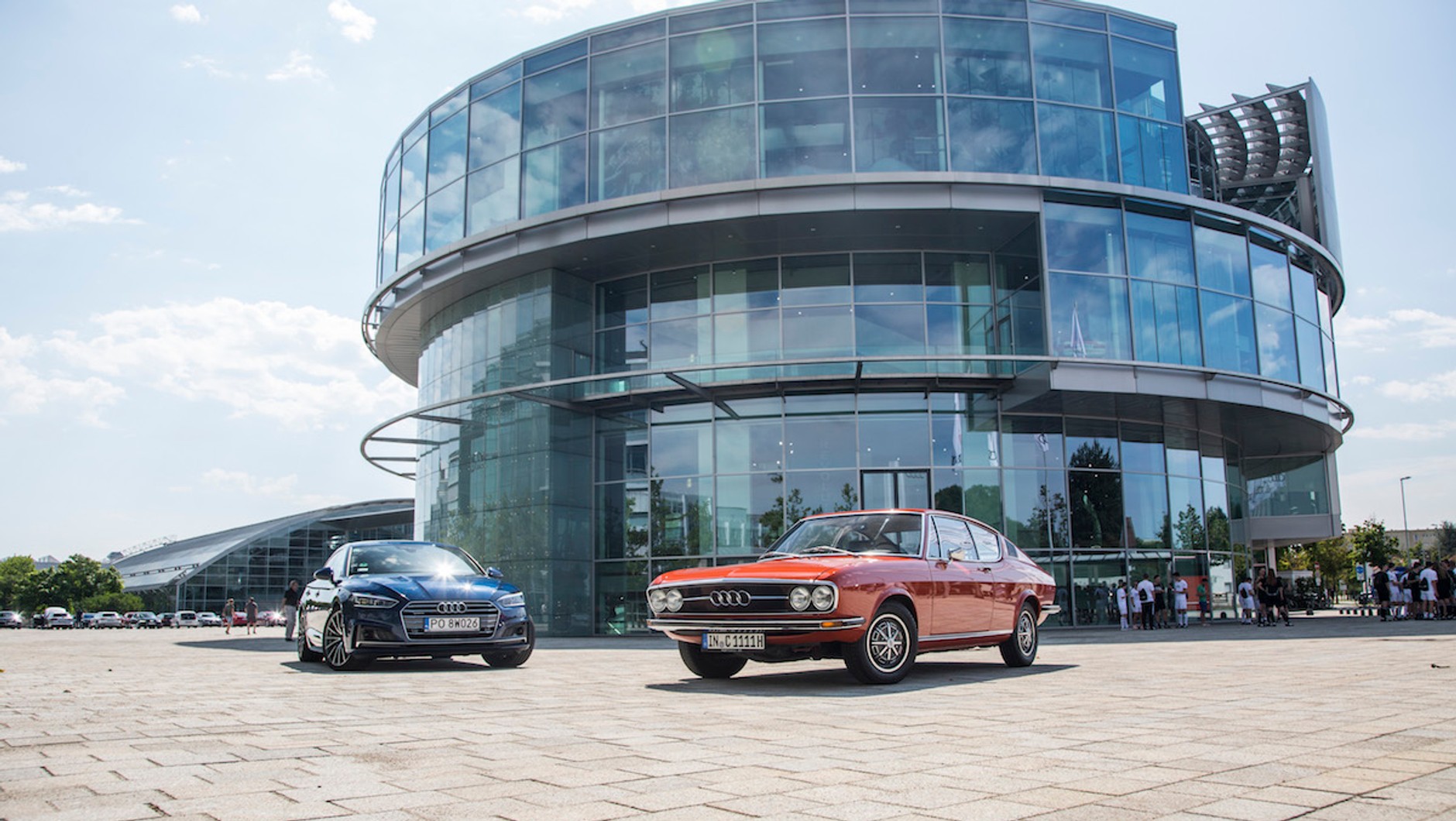 Audi A5 Sportback i Audi 100 Coupe S