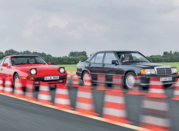 Mercedes 190 E 2.3-16 kontra Porsche 944 S - rewolucja przeciw ewolucji