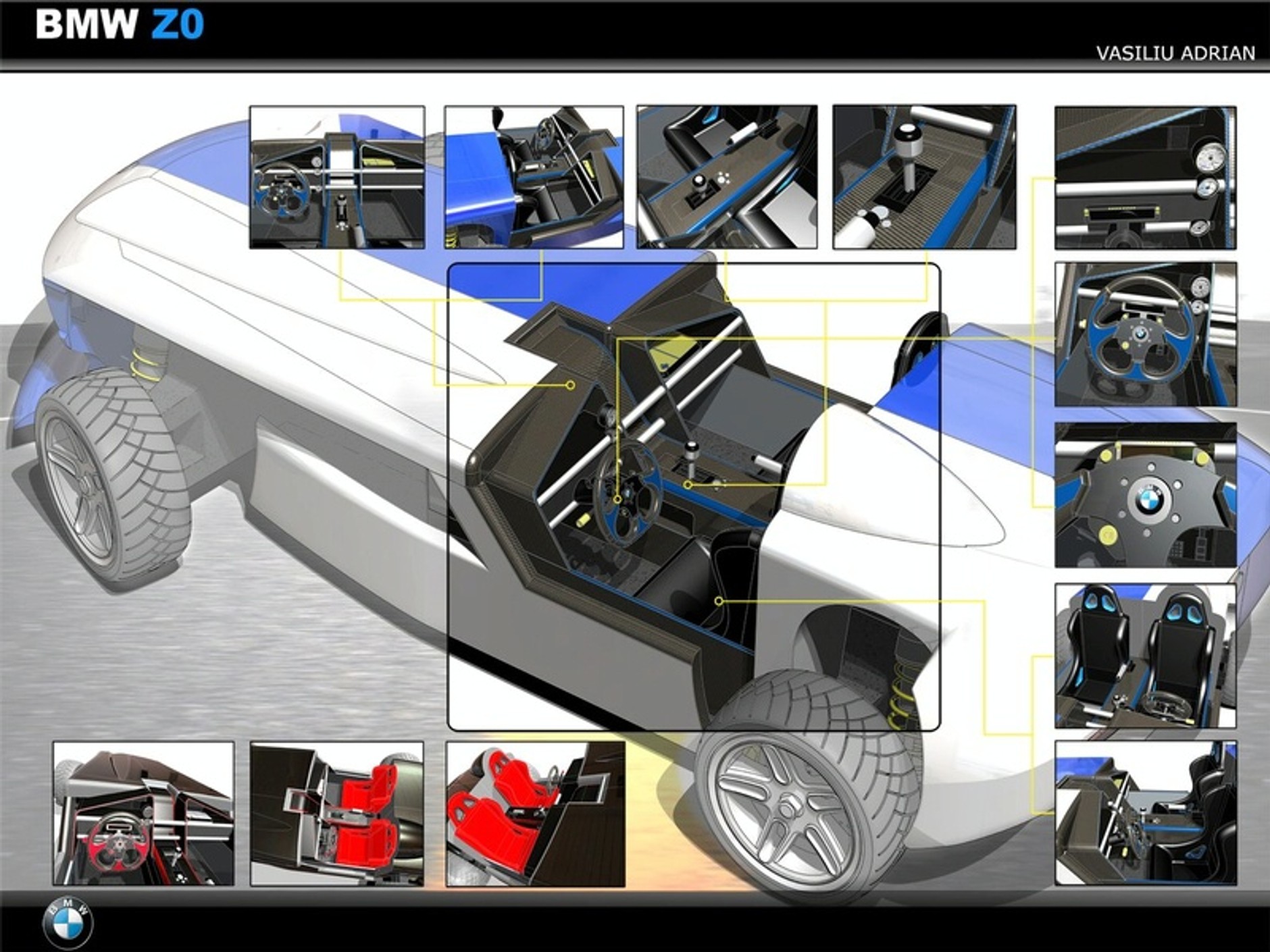 BMW Z0 – projekt wodorowego samochodu sportowego przyszłości