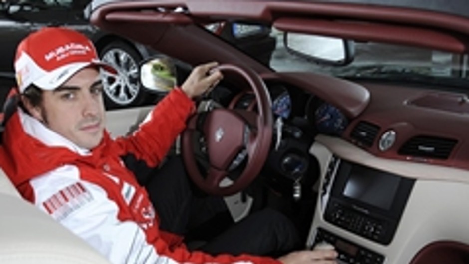 Fernando Alonso w Maserati