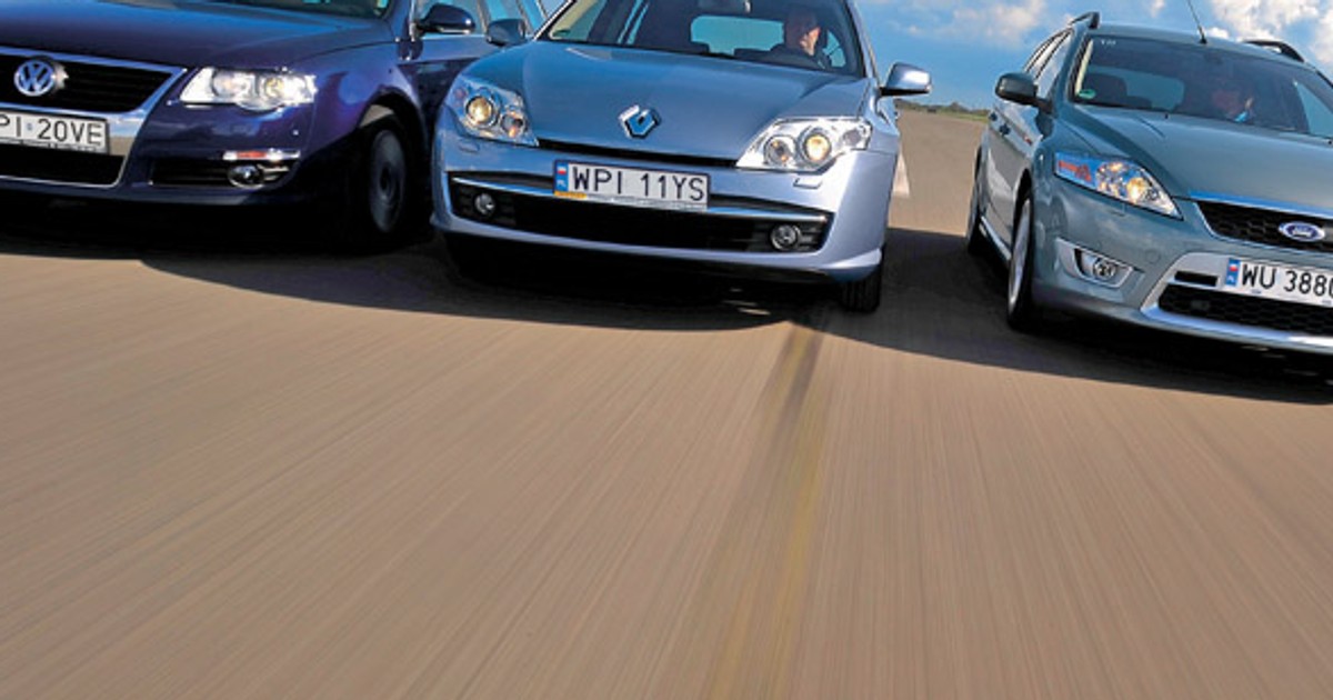 Citroen C5 kontra Ford Mondeo, Renault Laguna i VW Passat: komfort, siła  i… wydatki?