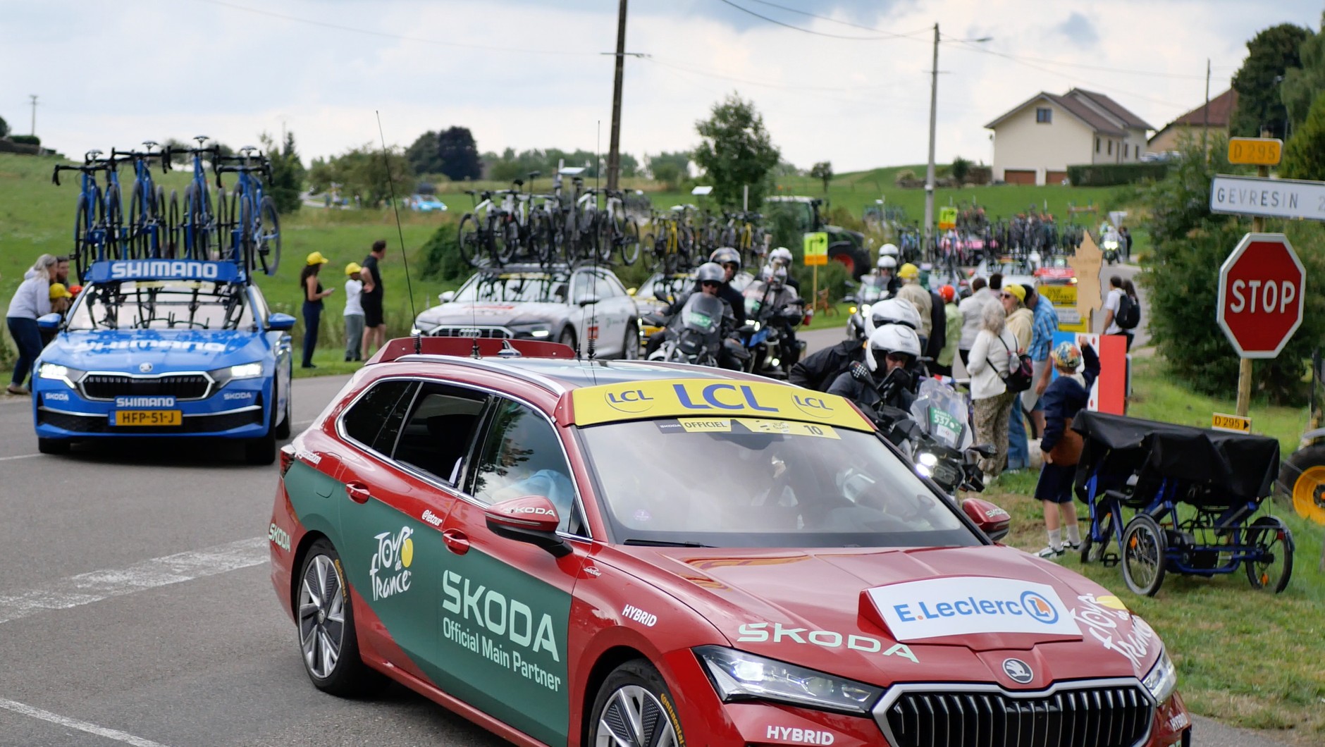 Na trasie wyścigu Tour de rance