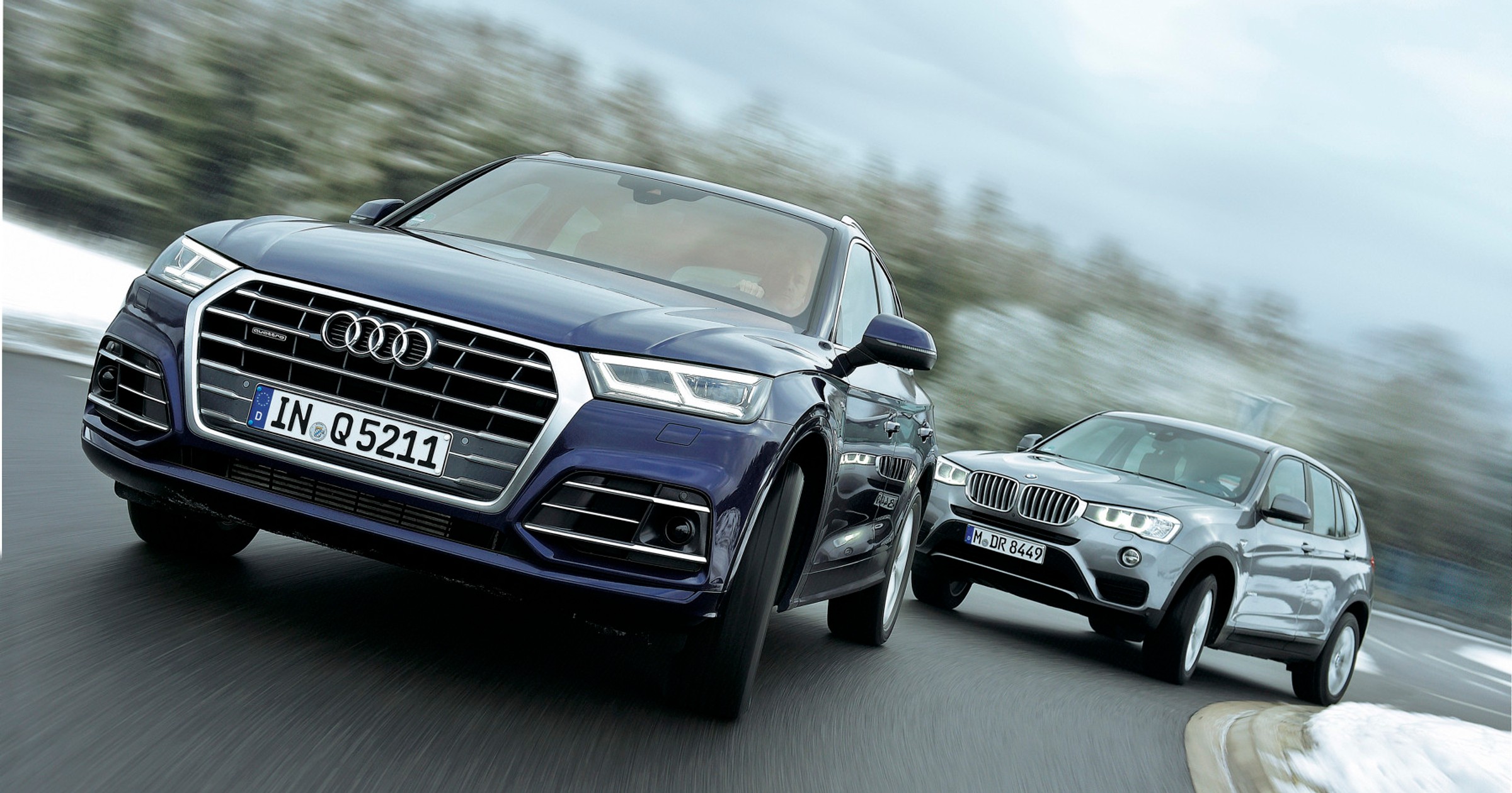 Pojedynek multi-kulti: Audi Q5 kontra BMW X3