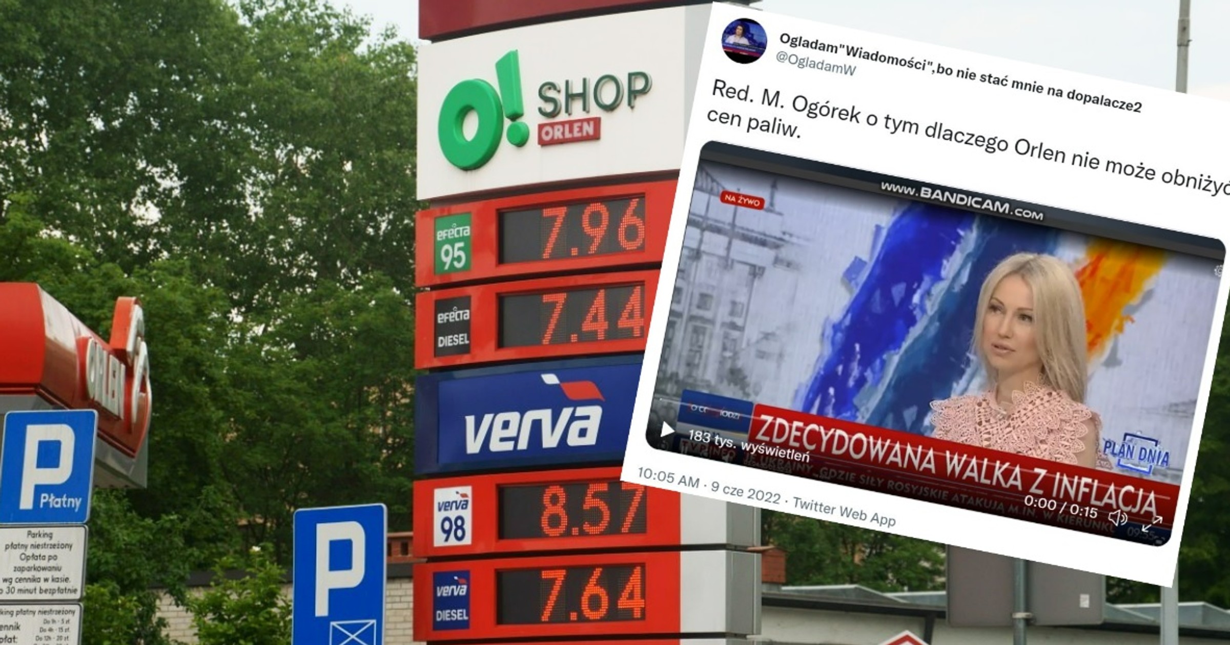 Magdalena Ogórek uzasadnia wysokie ceny paliw