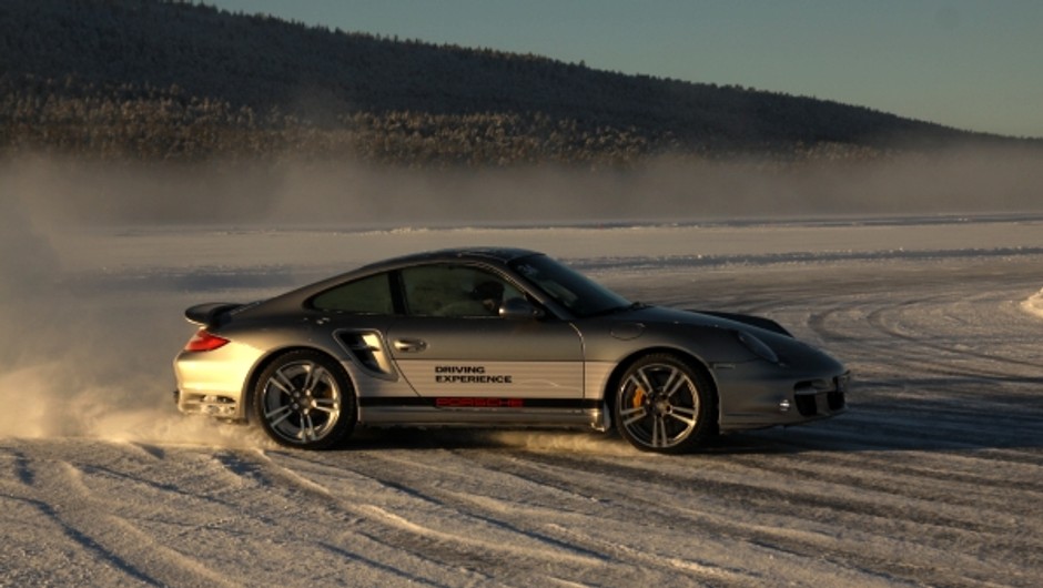 Kontrolowany poślizg - Porsche 911 Turbo