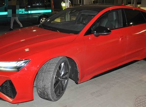 Przyjechał Audi RS7 na granicę z Ukrainą. Funkcjonariusze od razu nabrali podejrzeń