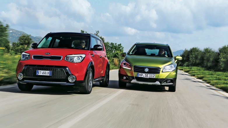 Kia Soul, Suzuki SX4 S-Cross