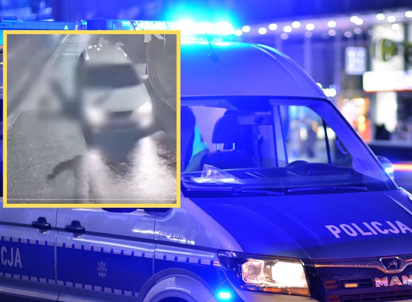 Uderzył w 70-latka na przejściu dla pieszych. Nagranie mrozi krew w żyłach [WIDEO]